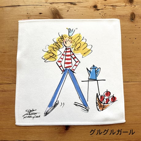 マイクロファイバークロス【YUKI NAKAMURA  illustration】【全９柄】