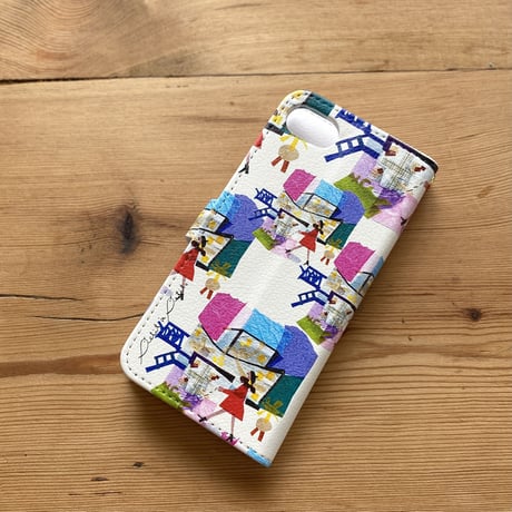 【注文後キャンセル不可】iPhone手帳型ケース【ミュゼ】