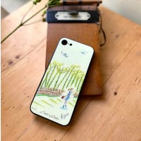 【注文後キャンセル不可】iPhoneガラスケース【KYOTO竹】