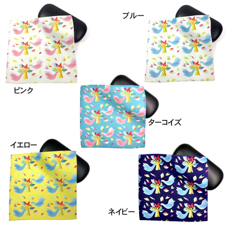 マイクロファイバークロス【鳥】（ロワゾ）【全5色】