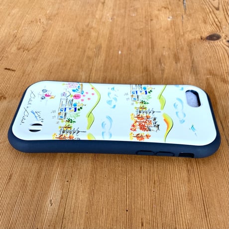 【注文後キャンセル不可】iPhoneグリップケース【セーヌ・マルシェ・KYOTO 】