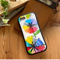 【注文後キャンセル不可】iPhoneグリップケース【虹花4色】
