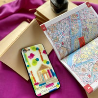 【注文後キャンセル不可】iPhoneガラスケース【図書館】
