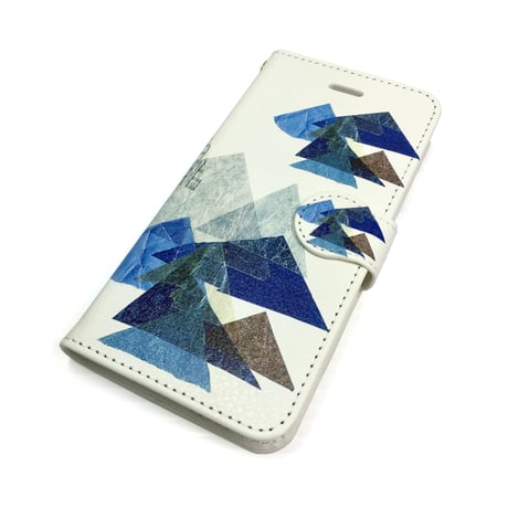 【注文後キャンセル不可】iPhone手帳型ケース【山】（全６色）