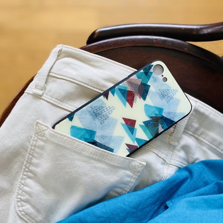 【注文後キャンセル不可】iPhoneガラスケース【山】（全6色）