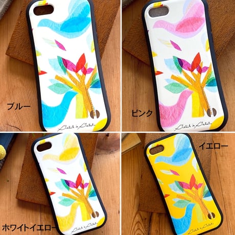 【注文後キャンセル不可】iPhoneグリップケース【鳥４色】