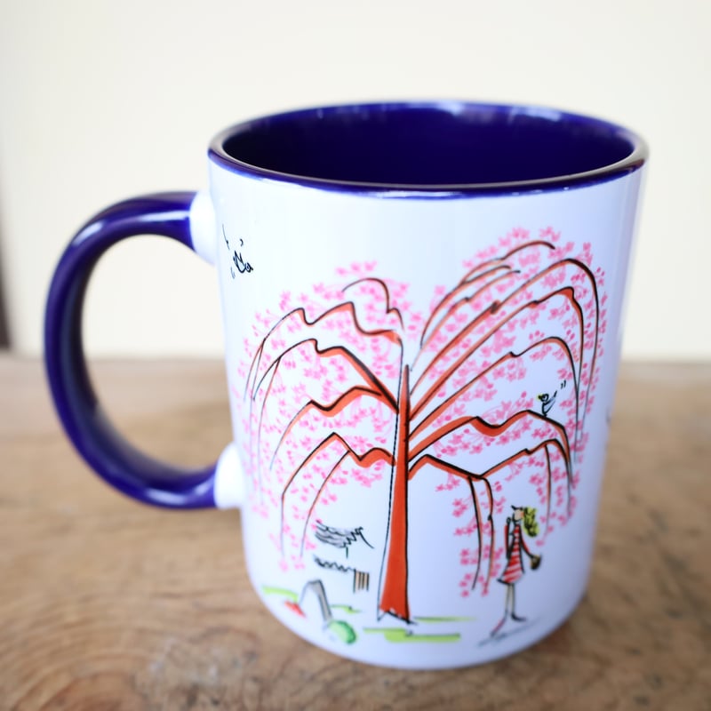 バイカラーマグカップ【KYOTO桜】 | petit à petit