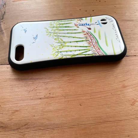 【注文後キャンセル不可】iPhoneグリップケース【KYOTO竹】