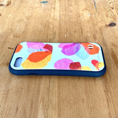 【注文後キャンセル不可】iPhoneグリップケース【花】(全４色）