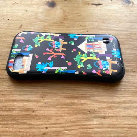 【注文後キャンセル不可】iPhoneグリップケース【森】（全2色）