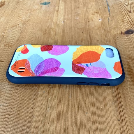 【注文後キャンセル不可】iPhoneグリップケース【花】(全４色）