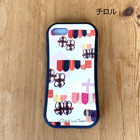 【注文後キャンセル不可】iPhoneグリップケース【ミュゼ・チロル】
