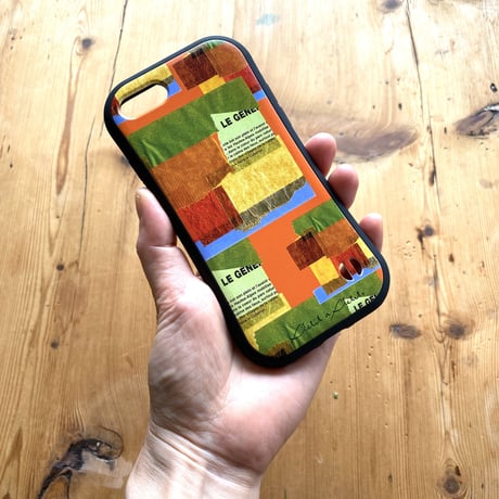 【注文後キャンセル不可】iPhoneグリップケース【壁３色】