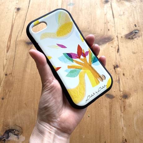 【注文後キャンセル不可】iPhoneグリップケース【鳥４色】
