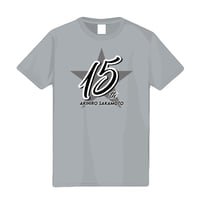 15th ANNIVERSARY Tシャツ（グレー）