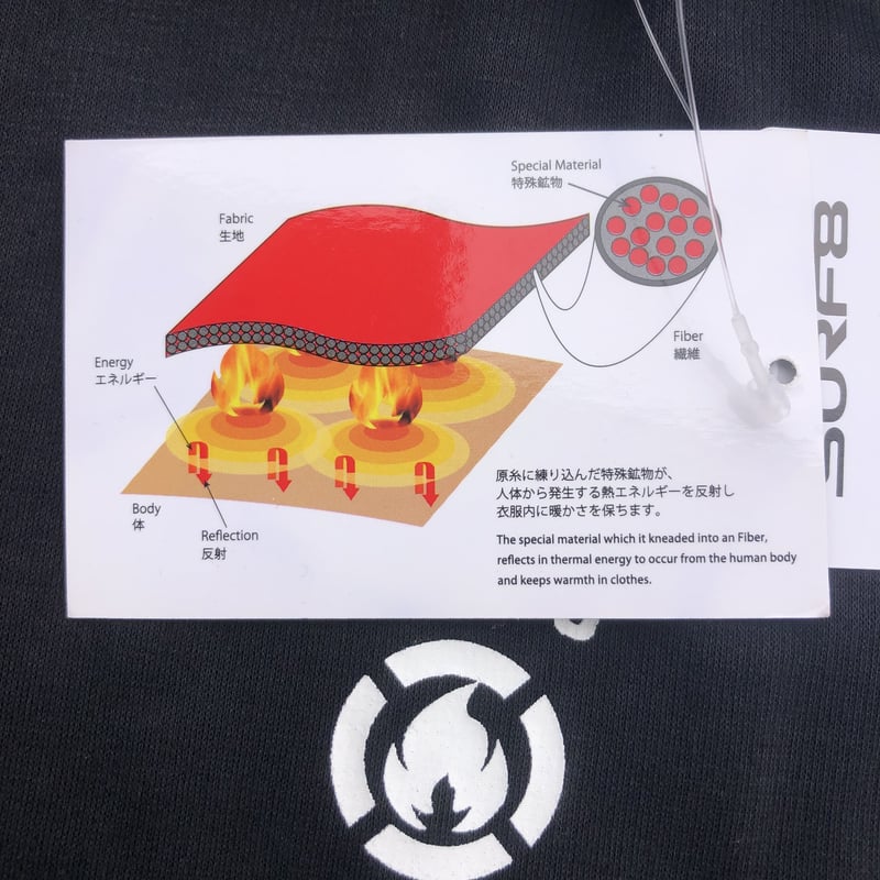 SURF8 遠赤糸インナー長袖シャツ | SUP Colony