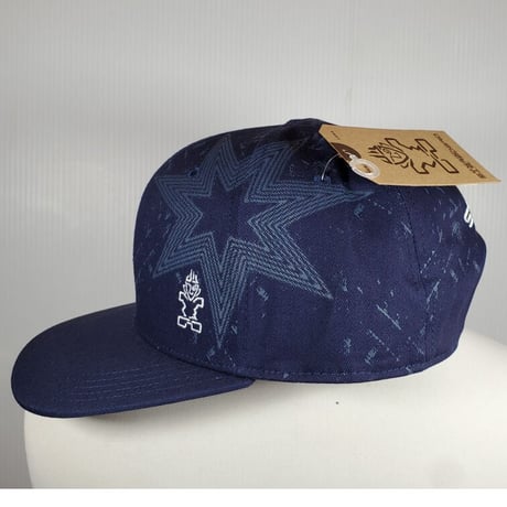 STARBOARD  STAR TIKI FLAT BILL CAP NAVY