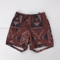 Blue Infinity Ice  RELAX SHORTS MAHOGANY