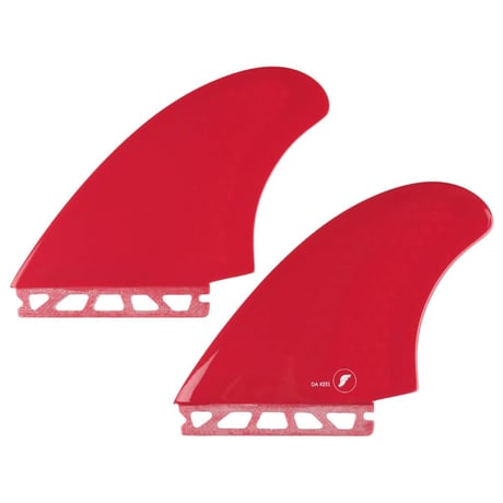 FUTURES RTM HEX DA KEEL RED  TWINFIN