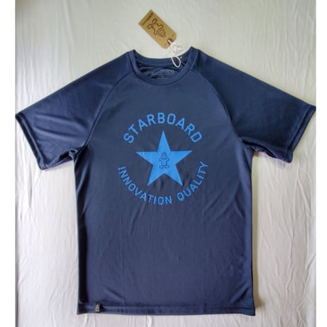 STARBOARD 23 ALL STAR SHORT SLV WATER SHIRT NAVY