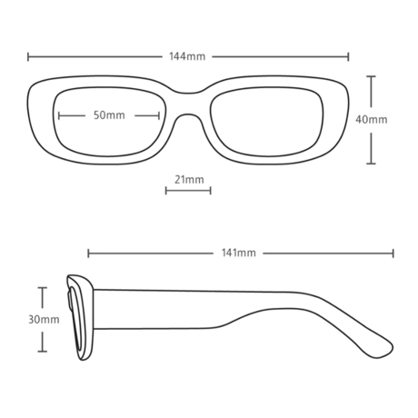 CARVE 36001 LIZBETH GLOSS BLACK/GREY NON POLARIZED