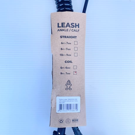STARBOARD LEASH ANKLE/CALF 7mm 9ft