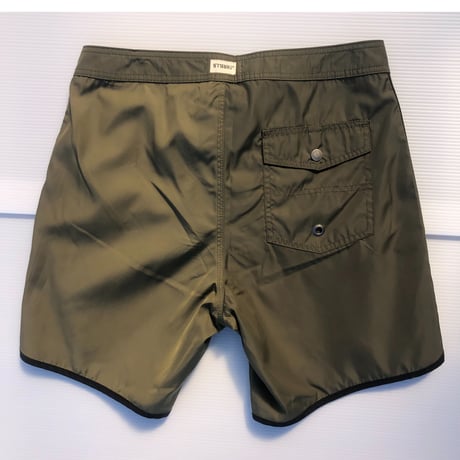 THRILLS  Division Scallop Boardshort Dark Olive 30