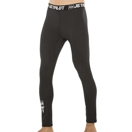 JET PILOT SHOWTIME MENS RASH LEGGINGS BLACK