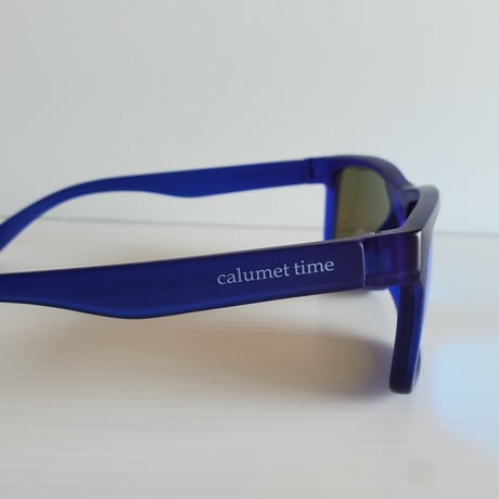 CALUMET TIME  FLOATING POLARIZEDサングラス  VISTA/MATT BLU-CLEAR
