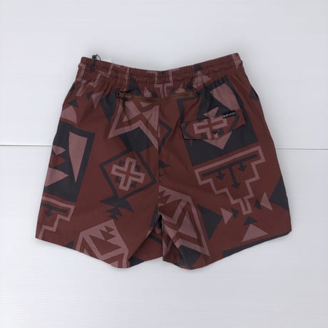 Blue Infinity Ice  RELAX SHORTS MAHOGANY