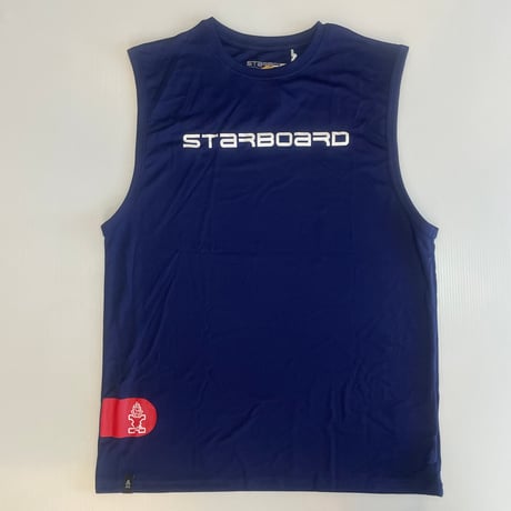 STARBOARD SLEEVELESS WATERSHIRT NAVY  L