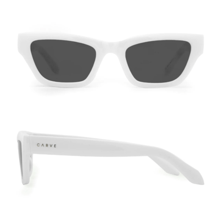 CARVE 36153 VALENCIA GLOSS WHITE/GREY NON POLARIZED