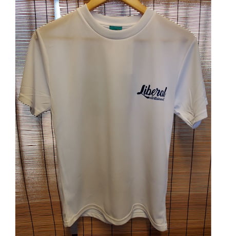 LIBGREEN DRY MESH Tee DKC B-Color WHITE