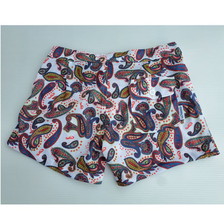chami  21-26 Mesh Trunks Paisley White S