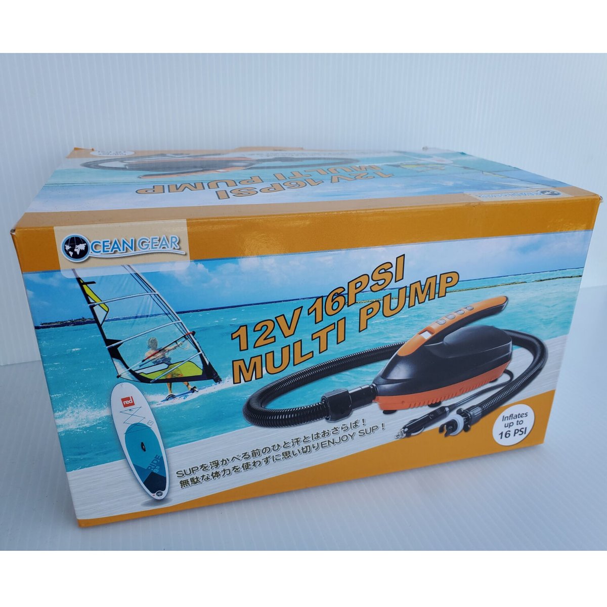 オーシャンギア 電動ポンプ 12V 16PSIマルチポンプSUP用 multipump12v.jpg