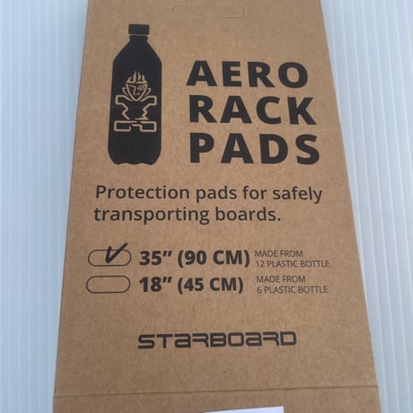 STARBOARD AERO RACK PADS 90cm
