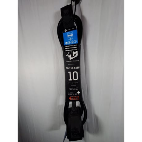 CREATURE Extra Large wave leash OUTER REEF 10