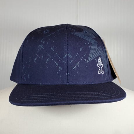 STARBOARD  STAR TIKI FLAT BILL CAP NAVY