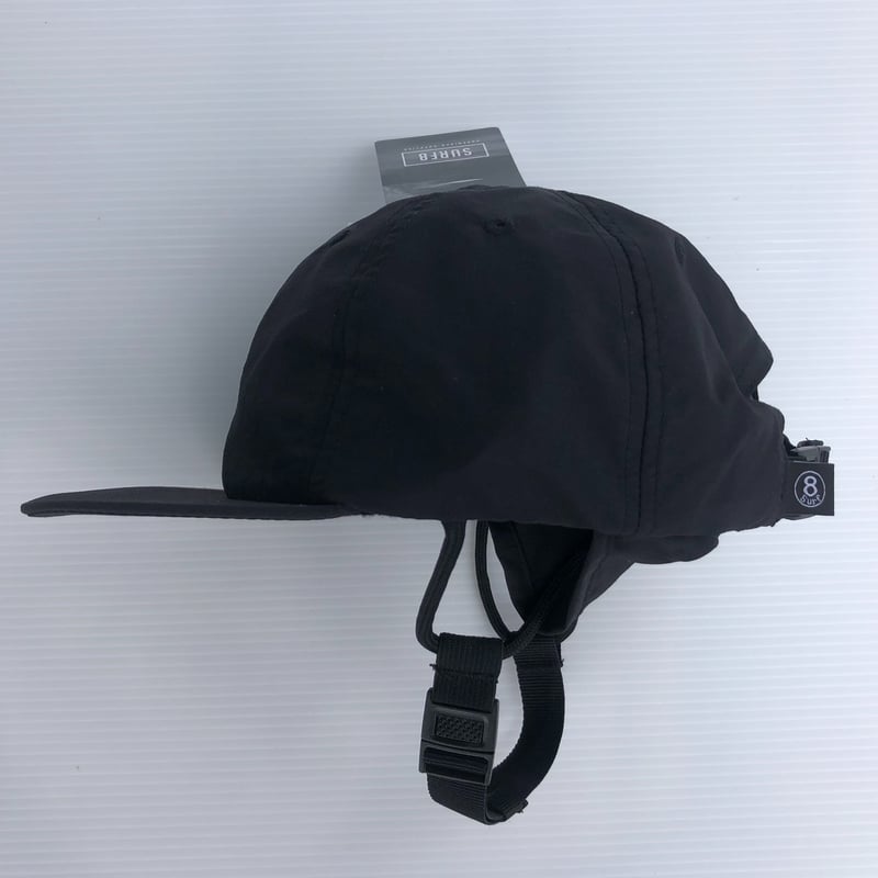 SURF8 撥水SURFシャドウキャップ BLACK / 短ツバ | SUP Colony