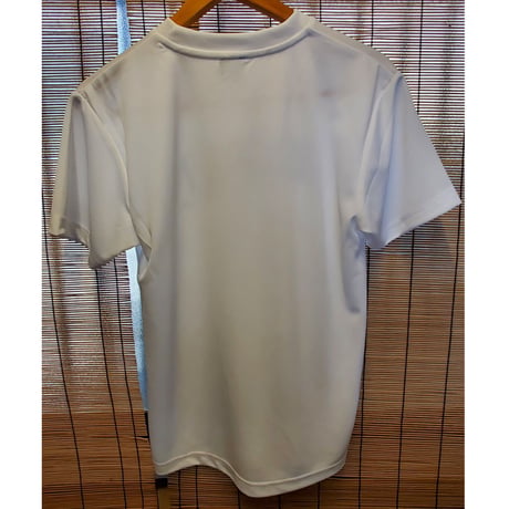 LIBGREEN DRY MESH Tee MD CLASSIC WHITE/BLUE
