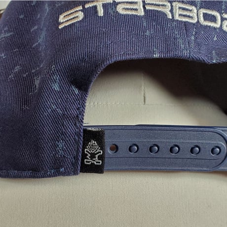 STARBOARD  STAR TIKI FLAT BILL CAP NAVY