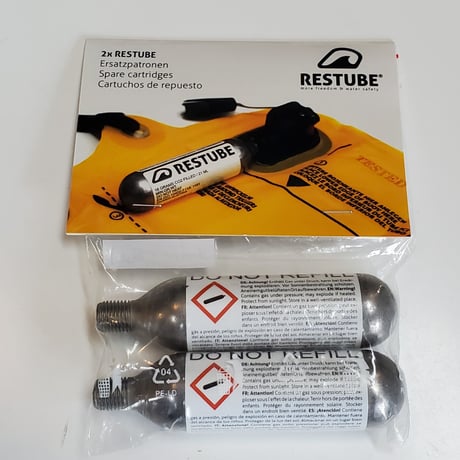 RESTUBE 16.0g 専用スペアカートリッジセット 2本入り