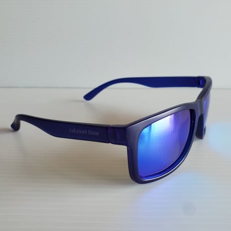 CALUMET TIME  FLOATING POLARIZEDサングラス  VISTA/MATT BLU-CLEAR
