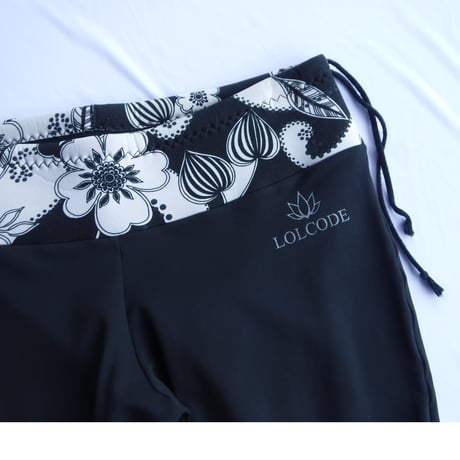LOLCODE 5 SILHOUETTE PANTS カプリ