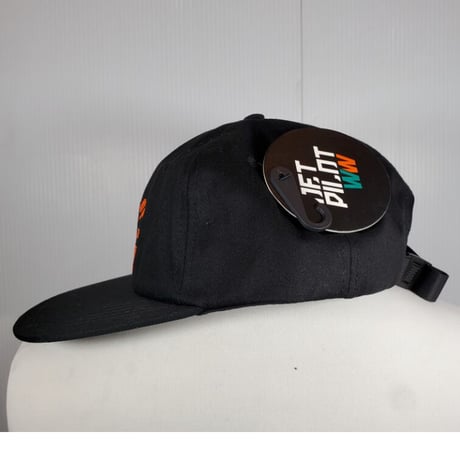 JET PILOT  TIGER CLIP BACK CAP Black