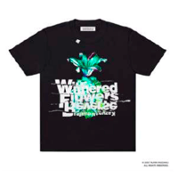 LILYROSE T-SHIRT BLACK / TAGS WKGPTY × TAJIMA KAZUNALI Collection
