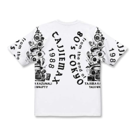 COLLAGE LOGO T-SHIRT / TAGS WKGPTY × TAJIMA KAZUNALI Collection