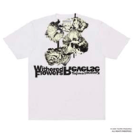 BLACK4DROP T-SHIRT WHITE / TAGS WKGPTY × TAJIMA KAZUNALI Collection
