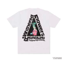TRIANGLE DRESS BACK T-SHIRT WHITE / TAGS WKGPTY × TAJIMA KAZUNALI Collection