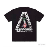 TRIANGLE DRESS BACK T-SHIRT BLACK / TAGS WKGPTY × TAJIMA KAZUNALI Collection